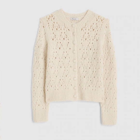 Madewell Sweaters - NWOT Madewell Cream Knit Sweater